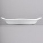 Libbey 911194442 Chef's Selection 43 oz. Aluma White Porcelain Handled Dish - 12/Case