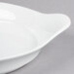 Libbey 911194442 Chef's Selection 43 oz. Aluma White Porcelain Handled Dish - 12/Case