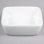 Libbey 911194442 Chef's Selection 43 oz. Aluma White Porcelain Handled Dish - 12/Case