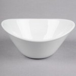 Libbey 911194442 Chef's Selection 43 oz. Aluma White Porcelain Handled Dish - 12/Case