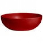 G.E.T. Enterprises BRD18-MOD-FR Bugambilia 15.9 Qt. Smooth MOD Finish Fire Red Resin-Coated Aluminum Extra Large Deep Round Bowl G.E.T. Enterprises BRD18-MOD-FR Bugambilia 15.9 Qt. Smooth MOD Finish Fire Red Resin-Coated Aluminum Extra Large Deep Round Bowl