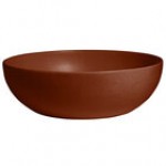 G.E.T. Enterprises BRD18-MOD-FR Bugambilia 15.9 Qt. Smooth MOD Finish Fire Red Resin-Coated Aluminum Extra Large Deep Round Bowl G.E.T. Enterprises BRD18-MOD-FR Bugambilia 15.9 Qt. Smooth MOD Finish Fire Red Resin-Coated Aluminum Extra Large Deep Round Bowl