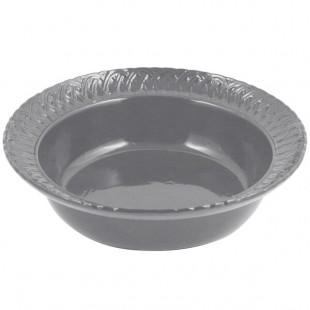 Bon Chef 2307 2.5 Qt. Smoke Gray Sandstone Finish Cast Aluminum Trellis Bowl Bon Chef 2307 2.5 Qt. Smoke Gray Sandstone Finish Cast Aluminum Trellis Bowl