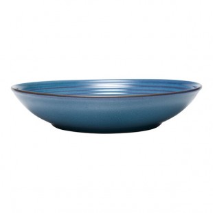 Libbey Canyonlands 73 oz. Blue Terracotta Coupe Bowl - 12/Case Libbey Canyonlands 73 oz. Blue Terracotta Coupe Bowl - 12/Case
