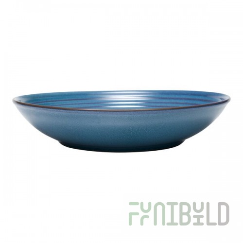 Libbey Canyonlands 73 oz. Blue Terracotta Coupe Bowl - 12/Case