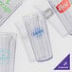 GET 8823-CL Spektrum 22 oz. Clear Customizable SAN Plastic Tumbler - 72/Case GET 8823-CL Spektrum 22 oz. Clear Customizable SAN Plastic Tumbler - 72/Case