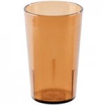 Cambro 2000P401 Colorware 22 oz. Slate Blue Customizable SAN Plastic Tumbler - 6/Pack