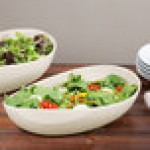 GET B-128-AW Osslo 4 Qt. Ivory (American White) Oval Melamine Bowl - 3/Case GET B-128-AW Osslo 4 Qt. Ivory (American White) Oval Melamine Bowl - 3/Case