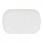 Cal-Mil Emery 128 oz. White Round Melamine Bowl - 6/Case