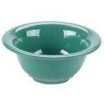 GET B-105-FG Diamond Mardi Gras 10 oz. Rainforest Green Melamine Bowl - 48/Case
