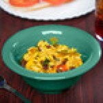 GET B-105-FG Diamond Mardi Gras 10 oz. Rainforest Green Melamine Bowl - 48/Case