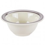GET B-105-FG Diamond Mardi Gras 10 oz. Rainforest Green Melamine Bowl - 48/Case