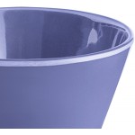 Acopa Foundations 8 oz. Purple Melamine Bouillon Cup - 12/Case