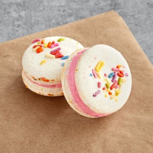 Macaron Centrale Vegan Birthday Macaron - 48/Case Macaron Centrale Vegan Birthday Macaron - 48/Case