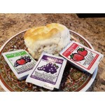 Grape, Strawberry, & Mixed Fruit Jelly .5 oz. Portion Cups - 200/Case Grape, Strawberry, & Mixed Fruit Jelly .5 oz. Portion Cups - 200/Case