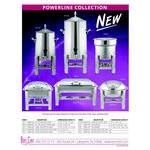Bon Chef 20313-LEATHER Powerline Leather 8 Qt. Square Induction Chafer