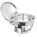 Vollrath 46502 6 Qt. Orion Lift-Off Large Round Chafer
