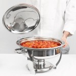 Vollrath 46502 6 Qt. Orion Lift-Off Large Round Chafer