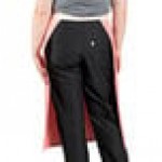 Uncommon Chef 3119 Coral Pink Customizable 100% Cotton Canvas Marvel Bistro Apron with Natural Webbing and 1 Pocket - 33