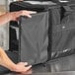 Vesture Heavy-Duty Thermal Chafer Pan Carrier Delivery Bag with Removable Shelf System - 15