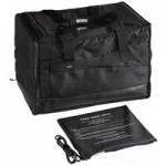 Vesture Heavy-Duty Thermal Chafer Pan Carrier Delivery Bag with Removable Shelf System - 15
