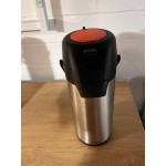 Acopa 3 Liter Stainless Steel Lined Decaf Airpot with Push Button Acopa 3 Liter Stainless Steel Lined Decaf Airpot with Push Button