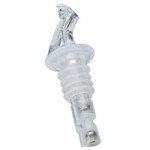 Precision Pours 300 RA F 3 oz. Rum Amber Measured Liquor Pourer with Fliptop - 12/Pack Precision Pours 300 RA F 3 oz. Rum Amber Measured Liquor Pourer with Fliptop - 12/Pack