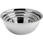 Choice Standard Stainless Steel Mixing Bowl Set - 5/Set Choice Standard Stainless Steel Mixing Bowl Set - 5/Set