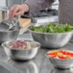 Choice Standard Stainless Steel Mixing Bowl Set - 5/Set Choice Standard Stainless Steel Mixing Bowl Set - 5/Set
