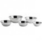 Choice Standard Stainless Steel Mixing Bowl Set - 5/Set Choice Standard Stainless Steel Mixing Bowl Set - 5/Set
