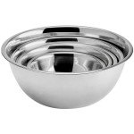 Choice Standard Stainless Steel Mixing Bowl Set - 5/Set Choice Standard Stainless Steel Mixing Bowl Set - 5/Set