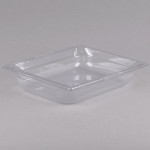 Vollrath 8022410 Super Pan® 1/2 Size Clear Polycarbonate Food Pan - 2 1/2