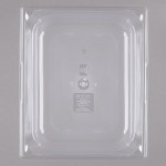 Vollrath 8022410 Super Pan® 1/2 Size Clear Polycarbonate Food Pan - 2 1/2