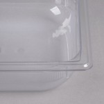 Vollrath 8022410 Super Pan® 1/2 Size Clear Polycarbonate Food Pan - 2 1/2