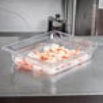 Vollrath 8022410 Super Pan® 1/2 Size Clear Polycarbonate Food Pan - 2 1/2