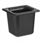 Carlisle CM1103C1402 Coldmaster CoolCheck 1/3 Size White Divided Cold ABS Plastic Food Pan - 6 Carlisle CM1103C1402 Coldmaster CoolCheck 1/3 Size White Divided Cold ABS Plastic Food Pan - 6