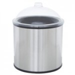 Carlisle CM1103C1402 Coldmaster CoolCheck 1/3 Size White Divided Cold ABS Plastic Food Pan - 6 Carlisle CM1103C1402 Coldmaster CoolCheck 1/3 Size White Divided Cold ABS Plastic Food Pan - 6
