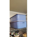 Carlisle CM1103C1402 Coldmaster CoolCheck 1/3 Size White Divided Cold ABS Plastic Food Pan - 6 Carlisle CM1103C1402 Coldmaster CoolCheck 1/3 Size White Divided Cold ABS Plastic Food Pan - 6