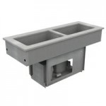 Delfield 8169-EFNP Narrow Three Pan Drop In LiquiTec Refrigerated Cold Food Well Delfield 8169-EFNP Narrow Three Pan Drop In LiquiTec Refrigerated Cold Food Well