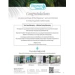 Dispenser Amenities 91344 Azaya 43.5 oz. Chrome 3-Chamber Wall Mounted Locking Shower Dispenser with Chrome Buttons