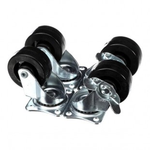 Arctic Air 68028K 2 Lock & 2 Nonlocking Casters