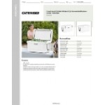 CaterGator CG65WH White 65 Qt. Rotomolded Outdoor Cooler / Ice Chest