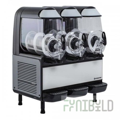 Stoelting by Vollrath SCBF168-37-AF Triple 2.6 Gallon Frozen Beverage / Granita Machine with Auto-Fill Ready Kit - 115V