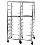 Channel OT-6 10 Tray Aluminum Oval Tray Rack - Assembled Channel OT-6 10 Tray Aluminum Oval Tray Rack - Assembled