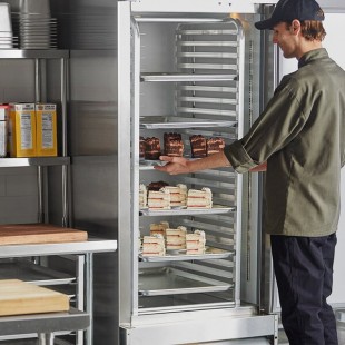 Regency 24 Pan End Load Bun / Sheet Pan Rack for Reach-Ins - Unassembled