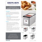 Server 86090 Intelliserv 6 Qt. 1/3 Pan Food Warmer - 120V, 500W Server 86090 Intelliserv 6 Qt. 1/3 Pan Food Warmer - 120V, 500W