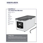 Server 86090 Intelliserv 6 Qt. 1/3 Pan Food Warmer - 120V, 500W Server 86090 Intelliserv 6 Qt. 1/3 Pan Food Warmer - 120V, 500W
