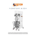 Doyon BTL140 140 Qt. Commercial Planetary Floor Mixer - 208/240V, 3 phase; 5 1/3 hp Doyon BTL140 140 Qt. Commercial Planetary Floor Mixer - 208/240V, 3 phase; 5 1/3 hp
