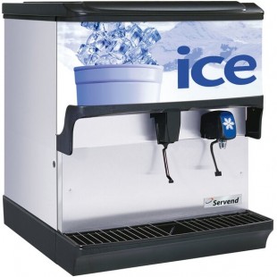 Servend 2705515 S200 Countertop Ice and Water Dispenser - 200 lb. Ice Storage Capacity Servend 2705515 S200 Countertop Ice and Water Dispenser - 200 lb. Ice Storage Capacity