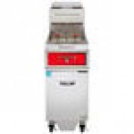 Vulcan 1VK85DF-2 PowerFry5 85-90 lb. Liquid Propane Floor Fryer with Solid State Digital Controls and KleenScreen Filtration System - 90,000 BTU